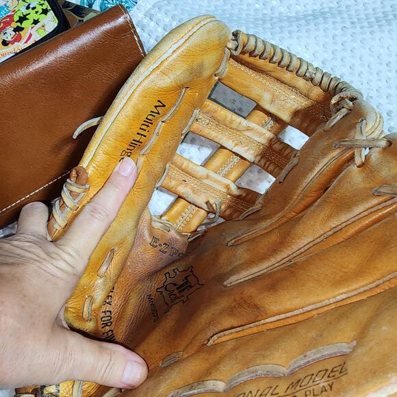 MIZUNO MM5075 LEATHER BASEBALL MITT - Picture 2 of 6